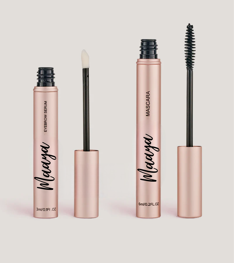 MAAYA – Duo Sérum Sourcils & Mascara : Croissance et Volume